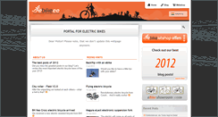 Desktop Screenshot of ebikeee.com